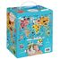 CzuCzu Puzzlove Zwierzęta Mapa świata, puzzle dla dzieci, od 4 lat, 60 elementów - miniaturka 2 zdjęcia produktu