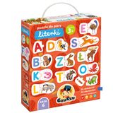 CzuCzu Puzzle do pary Literki, puzzle dla dzieci, od 3 lat, 48 elementów - miniaturka zdjęcia produktu