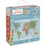 CzuCzu Puzzle odkrywcy Mapa świata, puzzle dla dzieci, od 7 lat, 300 elementów - miniaturka 2 zdjęcia produktu