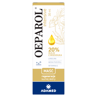 Oeparol Intensive, maść, regeneracja suchej skóry, 30 ml - zdjęcie produktu