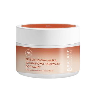 Balneokosmetyki, biosiarczkowa maska witaminowo-odżywcza do twarzy, 150 ml - zdjęcie produktu
