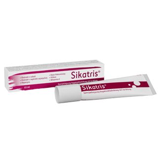 Sikatris, specjalistyczny bogatoskładnikowy żel na blizny, 15 ml - zdjęcie produktu