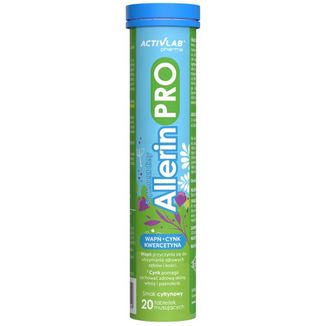 ActivLab Pharma Allerin PRO, smak cytrynowy, 20 tabletek musujących - zdjęcie produktu