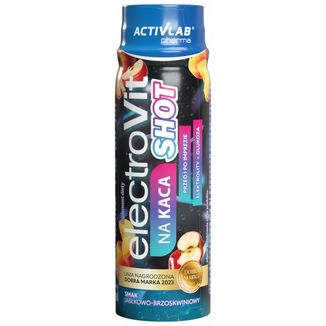 Activlab Pharma ElectroVit Na Kaca Shot, smak jabłko-brzoskwinia, 80 ml KRÓTKA DATA Activlab Pharma ElectroVit Na Kaca Shot, smak jabłko-brzoskwinia, 80 ml KRÓTKA DATA - zdjęcie produktu