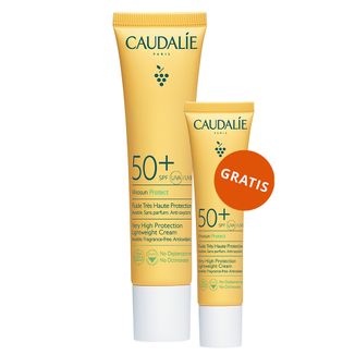 Caudalie Vinosun Protect, niewidoczny, lekki, krem o bardzo wysokiej ochronie, SPF 50+, 40 ml + 20 ml gratis - zdjęcie produktu