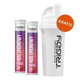 Zestaw Triggy Kwas Hialuronowy Beauty, 2 x 20 tabletek musujących + shaker, 700 ml gratis - miniaturka zdjęcia produktu