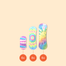 Wild Stripes Waterproof, plastry, Rainbow, wodoodporne, 20 sztuk - miniaturka 2 zdjęcia produktu