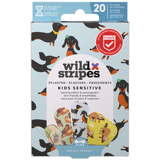 Wild Stripes Kids Sensitive, plastry dla dzieci, Animal, 20 sztuk - zdjęcie produktu