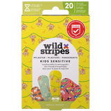 Wild Stripes Kids Sensitive, plastry dla dzieci, Jungle, 20 sztuk - miniaturka zdjęcia produktu