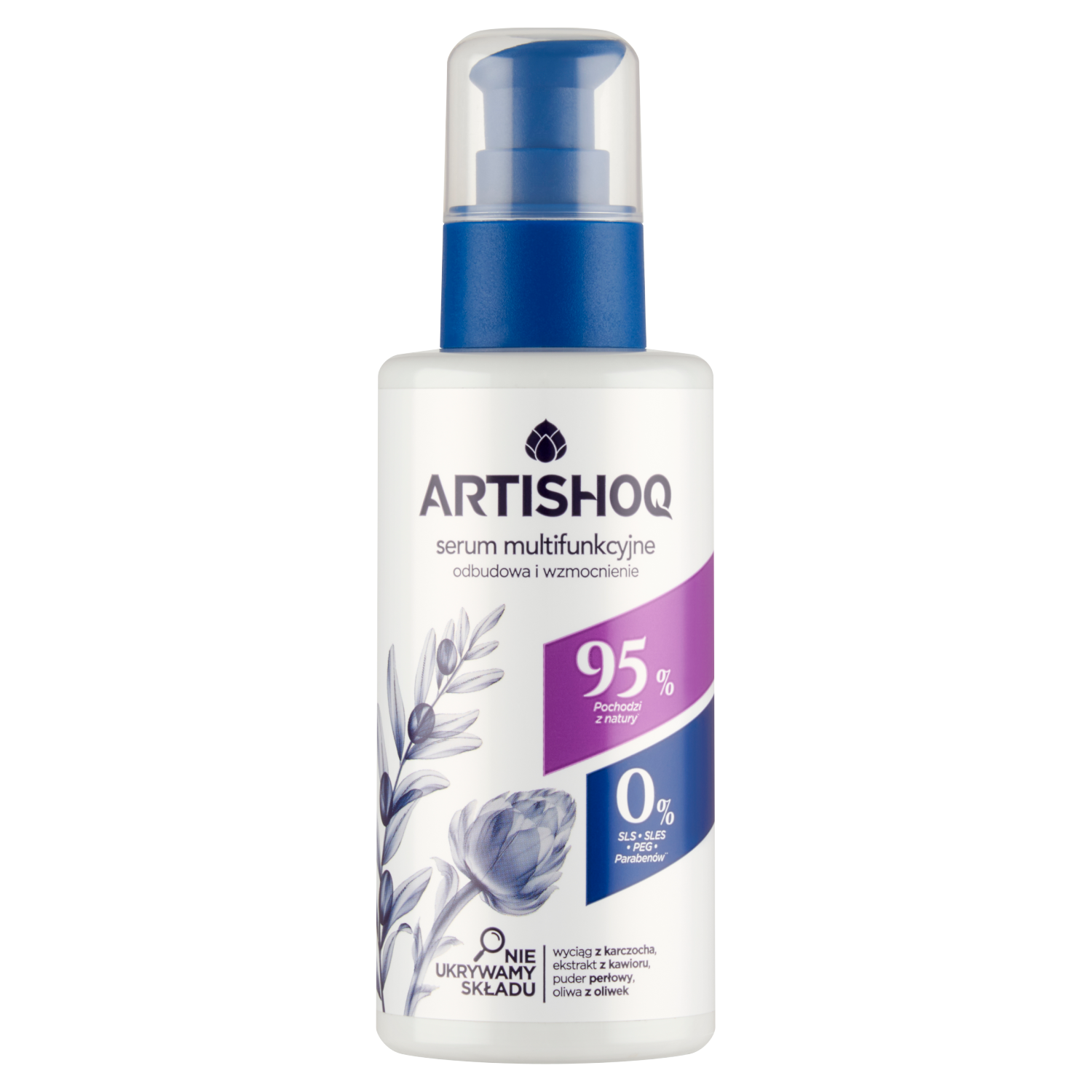 Artishoq Artishoq, serum multifunkcyjne, odbudowa i wzmocnienie, 100 ml — Składniki i ocena