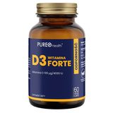 Pureo Health Witamina D3 Forte, 60 kapsułek - miniaturka zdjęcia produktu