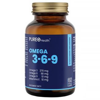 Pureo Health Omega 3-6-9, 60 kapsułek - zdjęcie produktu