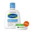 Cetaphil EM, emulsja micelarna do mycia skóry wrażliwej, dla całej rodziny, 250 ml + krem nawilżający do twarzy z kwasem hialuronowym, na noc, 48 ml gratis - miniaturka  zdjęcia produktu