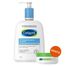Cetaphil EM, emulsja micelarna do mycia skóry wrażliwej, dla całej rodziny, 500 ml + krem nawilżający do twarzy z kwasem hialuronowym, na noc, 48 ml gratis - miniaturka  zdjęcia produktu