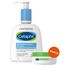 Cetaphil EM, emulsja micelarna do mycia skóry wrażliwej, dla całej rodziny, 236 ml + krem nawilżający do twarzy z kwasem hialuronowym, na noc, 48 ml gratis - miniaturka  zdjęcia produktu