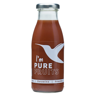 Collibre Pure Fruits, sok przecierowy, jeżyna, gruszka i żurawina, 250 ml - zdjęcie produktu