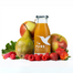 Collibre Pure Fruits, sok przecierowy, truskawka, malina i rabarbar, 250 ml - miniaturka 2 zdjęcia produktu