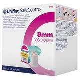 Unifine SafeControl, igły do penów, 30G, 8 mm, 100 sztuk - miniaturka zdjęcia produktu