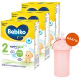 Zestaw Bebiko 2 Nutriflor Expert, mleko następne, powyżej 6 miesiąca, 3 x 600 g + Boon, bidon ze słomką Swig, 265 ml gratis - miniaturka zdjęcia produktu