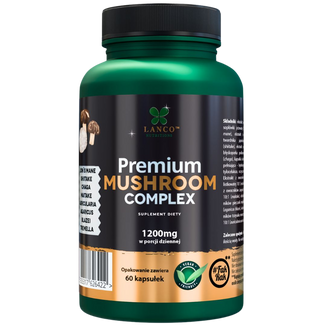 Lanco Nutritions Premium Mushroom Complex, 60 kapsułek - zdjęcie produktu