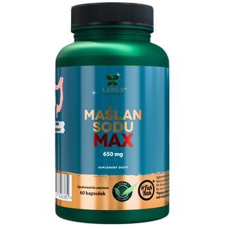 Lanco Nutritions Maślan Sodu Max, 60 kapsułek - zdjęcie produktu