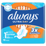 Always Ultra Day, podpaski ze skrzydełkami, Normal, 10 sztuk - miniaturka 2 zdjęcia produktu