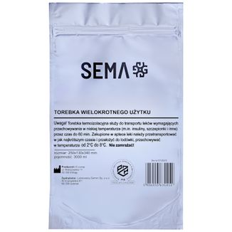 SEMA Protect, torba termoizolacyjna, 250 x 130 x 340, 1 sztuka - zdjęcie produktu
