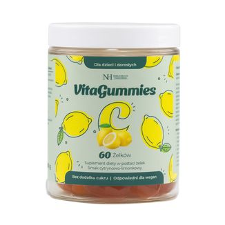 Noble Health VitaGummies Vitamin C, smak cytrynowo-limokowy, 60 sztuk - zdjęcie produktu