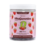 Noble Health VitaGummies Vitamin D, smak truskawkowy, 60 sztuk - miniaturka zdjęcia produktu