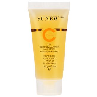 SunewMed+ Vitamin C, żel do twarzy rozpuszczający naskórek, 20 g - zdjęcie produktu