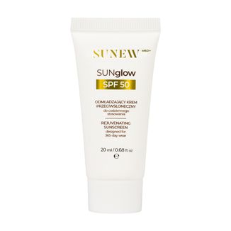 Sunewmed+ Sunglow, odmładzający krem przeciwsłoneczny do twarzy, SPF 50, 20 ml - zdjęcie produktu