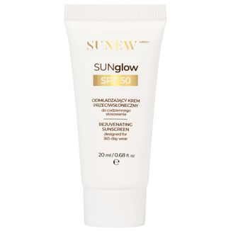 Sunewmed+ Sunglow, odmładzający krem przeciwsłoneczny, SPF 50, 20 ml - zdjęcie produktu