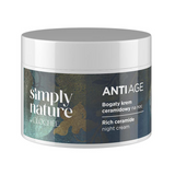Clochee Simply Nature Anti Age, bogaty krem ceramidowy na noc, 50 ml - miniaturka zdjęcia produktu