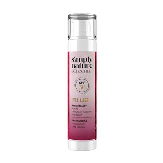 Clochee Simply Nature Filler, nawilżający krem antyoksydacyjny na dzień, SPF 30, 50 ml - zdjęcie produktu