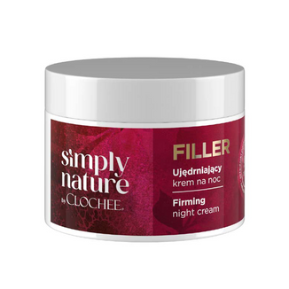 Clochee Simply Nature Filler, ujędrniający krem na noc, 50 ml - zdjęcie produktu