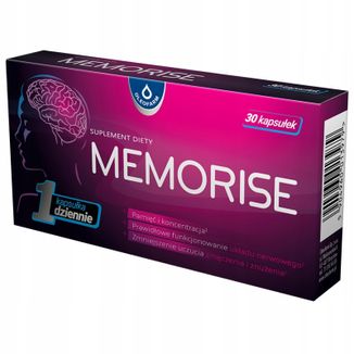Oleofarm Memorise, 30 kapsułek - zdjęcie produktu