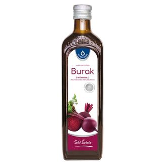 Oleofarm Soki Świata Burak z witaminą C pochodzenia naturalnego, 490 ml - zdjęcie produktu