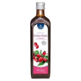 Oleofarm Soki Świata Dzika Róża z witaminą C pochodzenia naturalnego, 490 ml - zdjęcie produktu