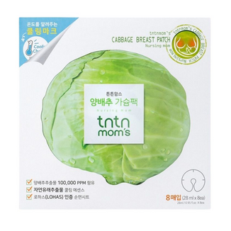 Tntn mom's, maska na piersi z ekstraktem z kapusty, 1 sztuka - zdjęcie produktu