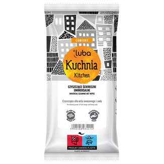 Luba Comfort, nawilżane ściereczki do kuchni, 32 sztuki - zdjęcie produktu