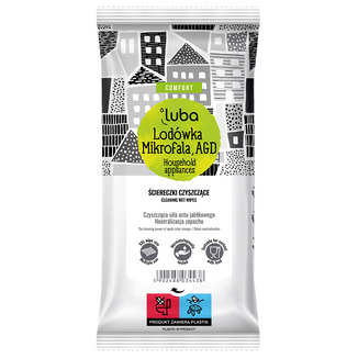 Luba Comfort, nawilżane ściereczki do lodówki, mikrofali i AGD, 32 sztuki - zdjęcie produktu