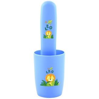 Zestaw KillyS Kid, etui na szczoteczkę + kubek, lew, 1 sztuka Zestaw KillyS Kid, etui na szczoteczkę + kubek, lew, 1 sztuka - zdjęcie produktu