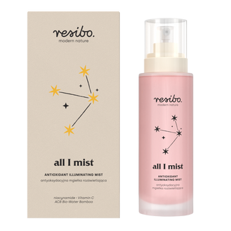 Resibo All I Mist, antyoksydacyjna mgiełka rozświetlająca, 100 ml USZKODZONE OPAKOWANIE - zdjęcie produktu