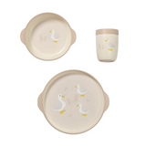 BabyOno, zestaw naczyń dla dzieci, Farmer, 3 elementy - miniaturka zdjęcia produktu