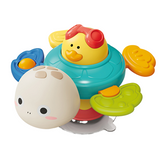 BabyOno, zabawka sensoryczna z przyssawką 5w1, Turtle - miniaturka zdjęcia produktu