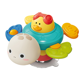 BabyOno, zabawka sensoryczna z przyssawką 5w1, Turtle - zdjęcie produktu