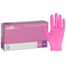 EasyCare Nitrile, rękawice nitrylowe, niejałowe, bezpudrowe, różowe, rozmiar XS, 100 sztuk - miniaturka  zdjęcia produktu