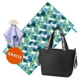 BabyOno, torba do wózka dla mamy, Best Time Ever + szybkoschnący ręcznik, 90 x 170 cm gratis + przytulanka kocyk, Blinky Cloud gratis - miniaturka zdjęcia produktu