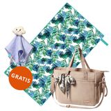 BabyOno, torba do wózka, Carmen, beżowa + szybkoschnący ręcznik, 90 x 170 cm gratis + przytulanka kocyk, Blinky Cloud gratis - miniaturka zdjęcia produktu