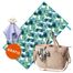 BabyOno, torba do wózka, Carmen, beżowa + szybkoschnący ręcznik, 90 x 170 cm gratis + przytulanka kocyk, Blinky Cloud gratis - miniaturka  zdjęcia produktu